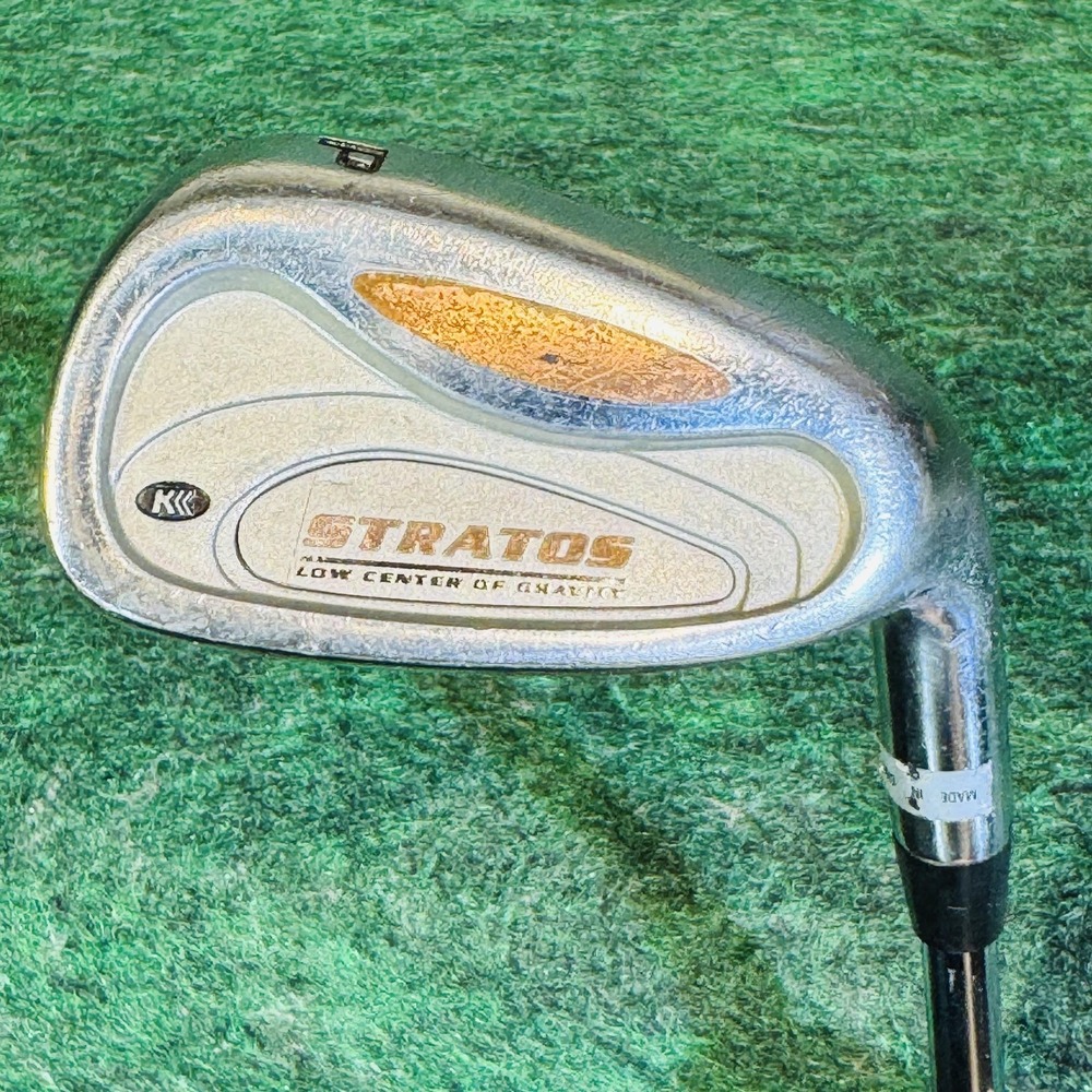 Knight Stratos Pitching Wedge Mens RH Steel Shaft Silver Cavity Back